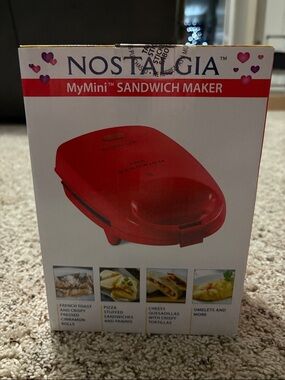 Mini sandwich maker quesadillas paninis